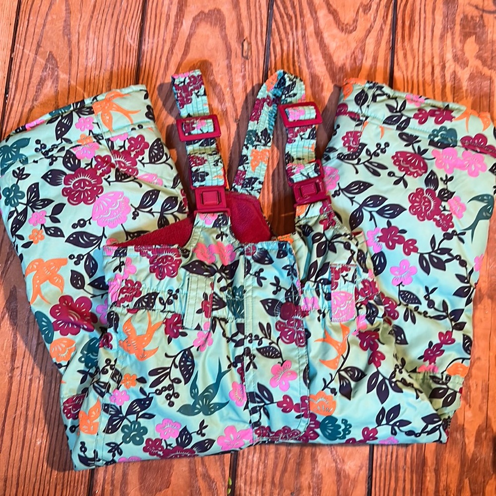 Garnet hill kids snow pants size xs